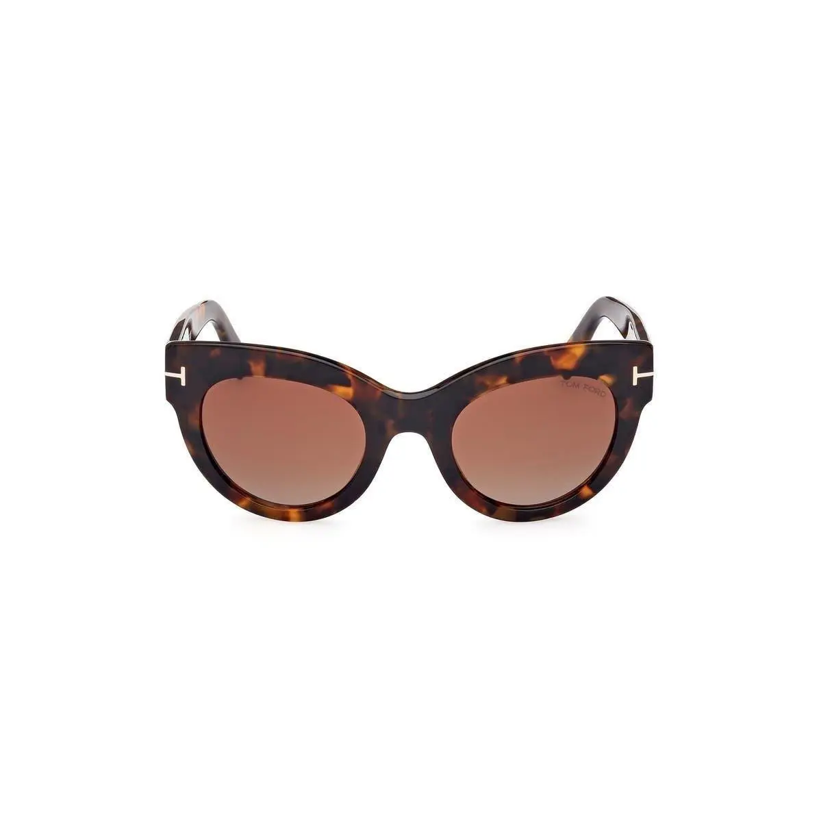 Tom Ford Women Lucilla 51mm Gradient Cat Eye Sunglasses Dark Havan