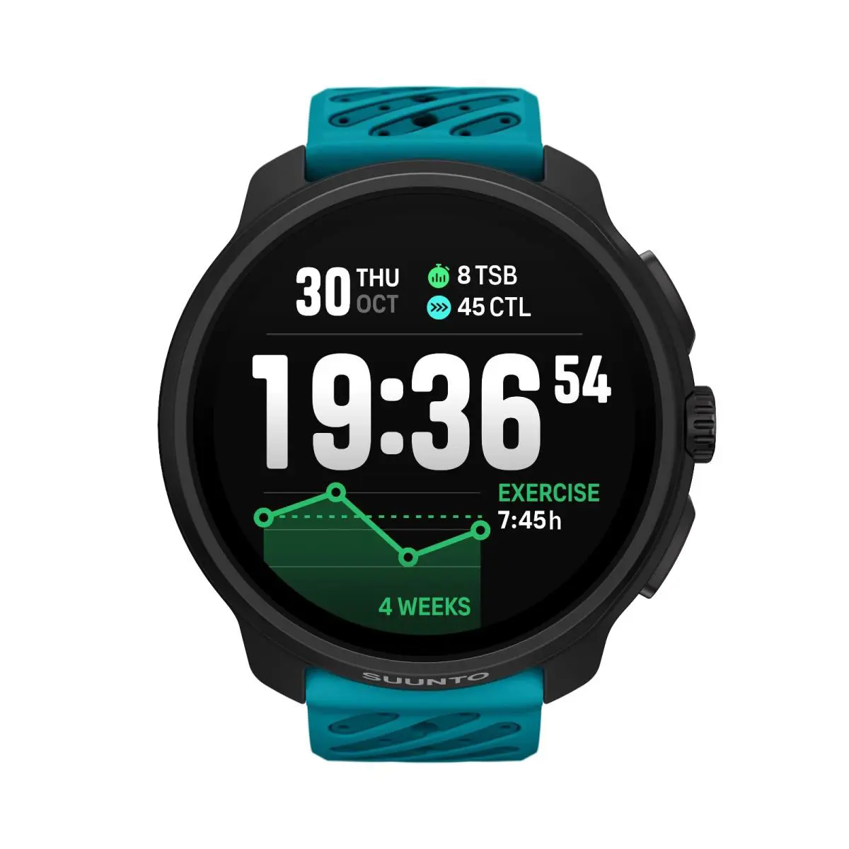 Suunto Race 2 Gps Touchscreen Smart Watch SS051242000 in Wave Blue
