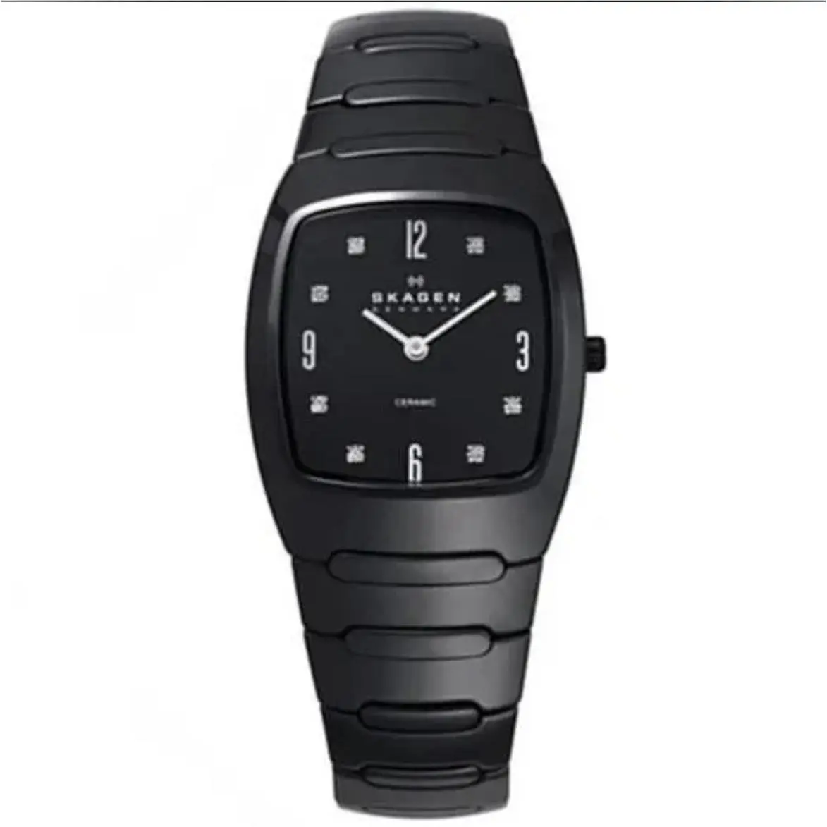 Skagen Ladie`s Ultra Slim Ceramic Watch 914SBXC Black