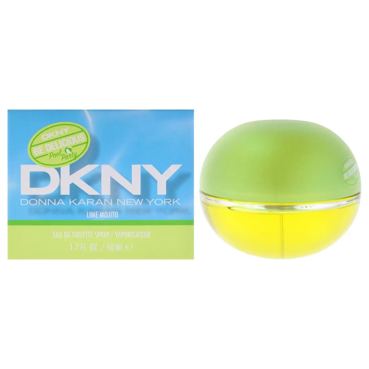 2 Pack Dkny Be Delicious Pool Party-lime Mojito by Donna Karan-1.7 oz Edt Spray
