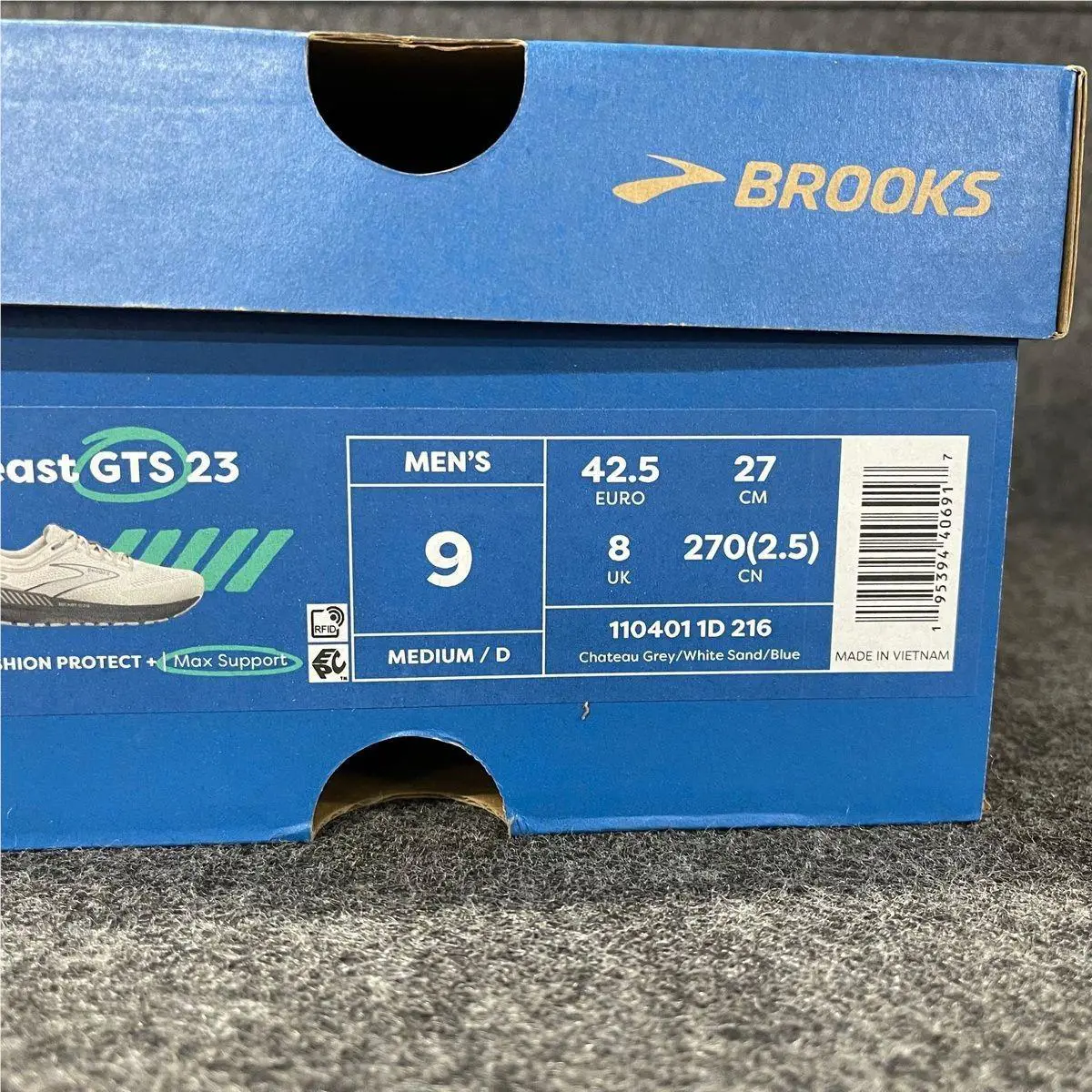Brooks shoes - VS187019 - vs-187019 - Gray (UPC: 195394406917) 5