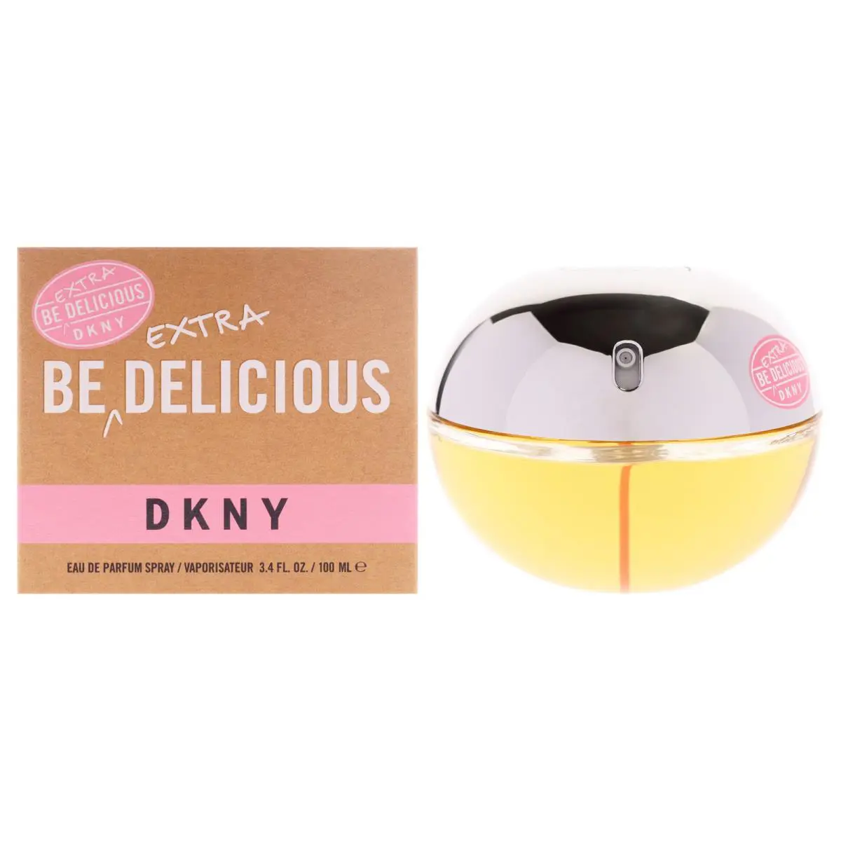 2 Pack Dkny Be Extra Delicious by Donna Karan For Women - 3.4 oz Edp Spray