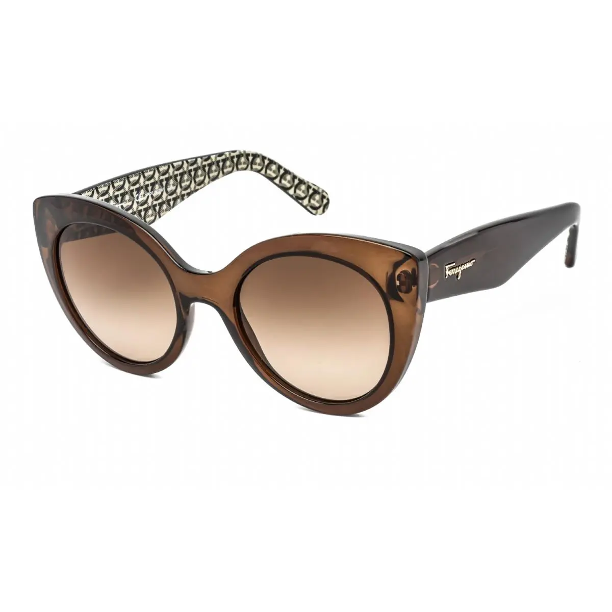 Salvatore Ferragamo SF964S-210-54 Sunglasses Frame Size 54mm 140mm 21mm Brown W