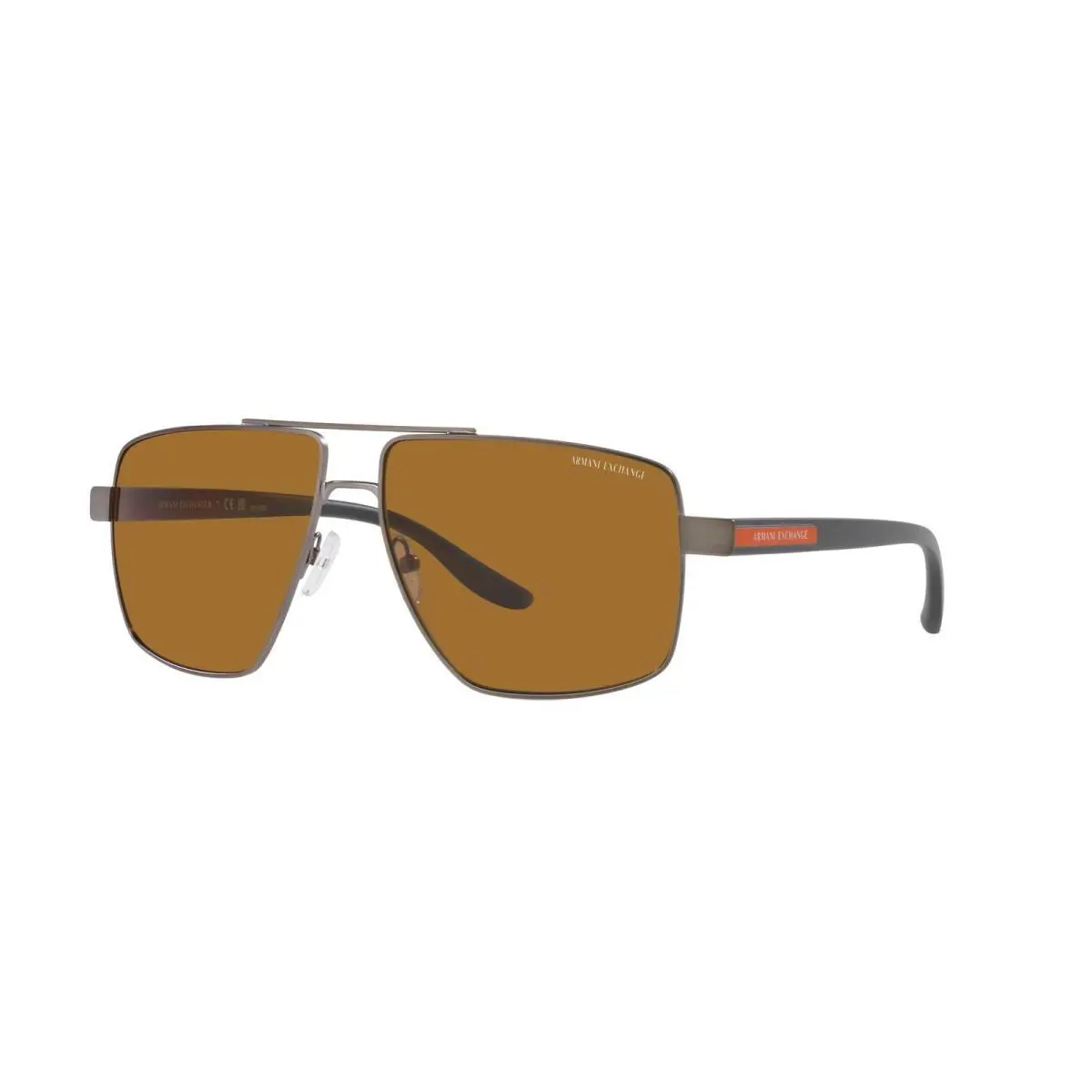Armani Exchange A X Mens Ax2037s Square Sunglasses Matte