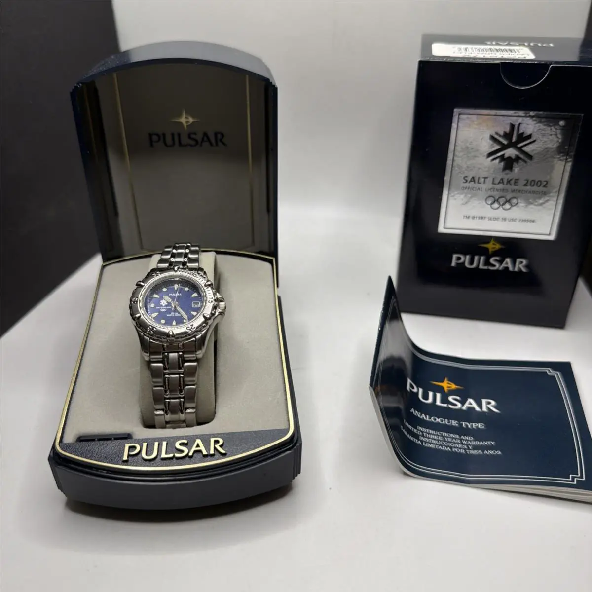 Pulsar Olympics Special Edition Womens Wristwatch 100m Iop