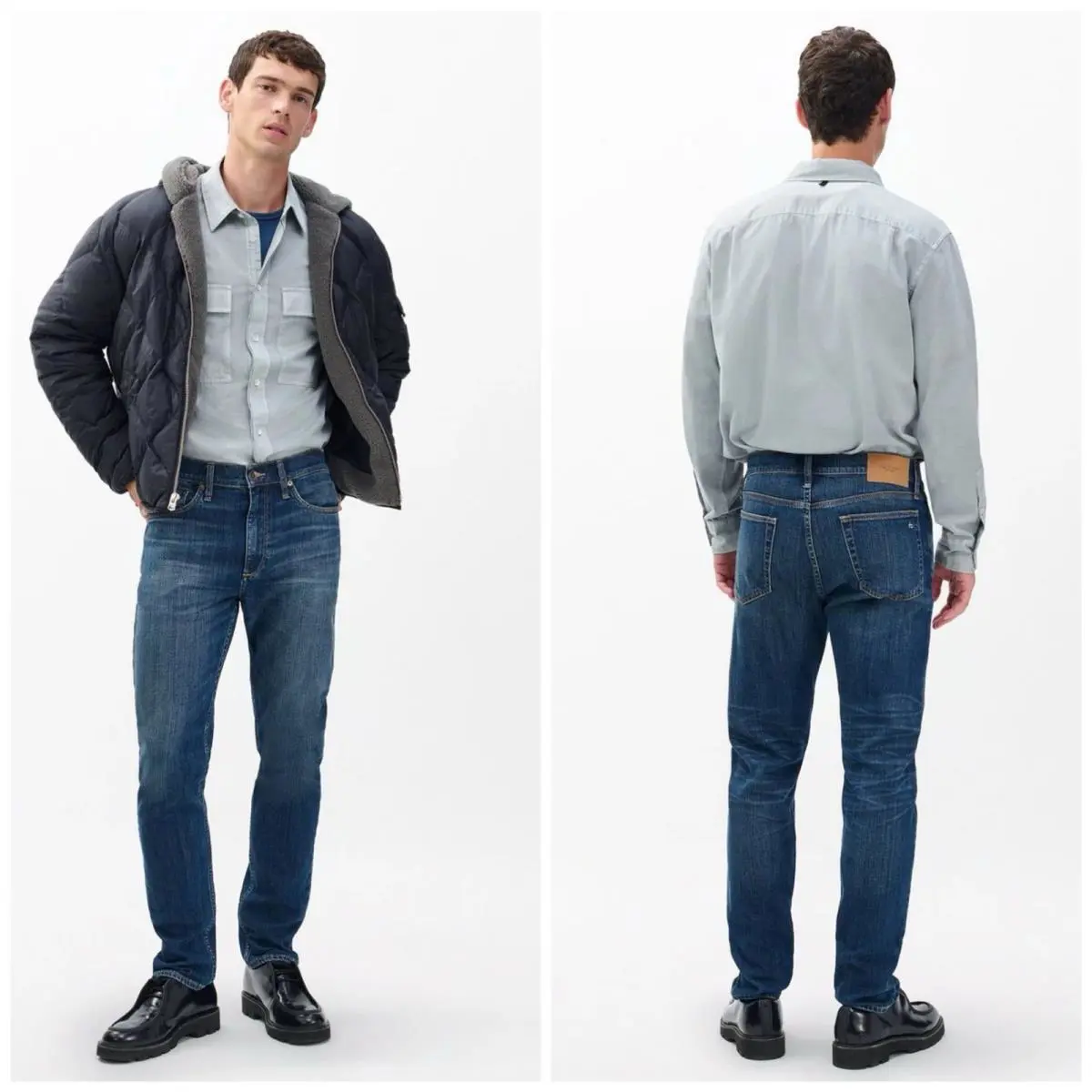 Rag Bone Men`s Fit 2 Cashmere Stretch Jeans In Cashten Size: 30x32