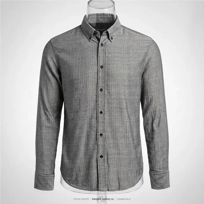 Rag and Bone Fit 2 Tomlin Herringbone Shirt Size Small
