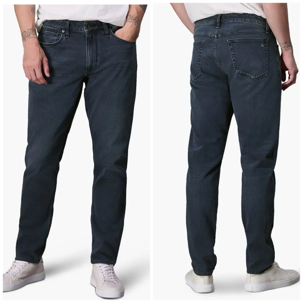 Rag Bone Men`s Fit 3 Athletic Jeans In Kendall Size: 29x32