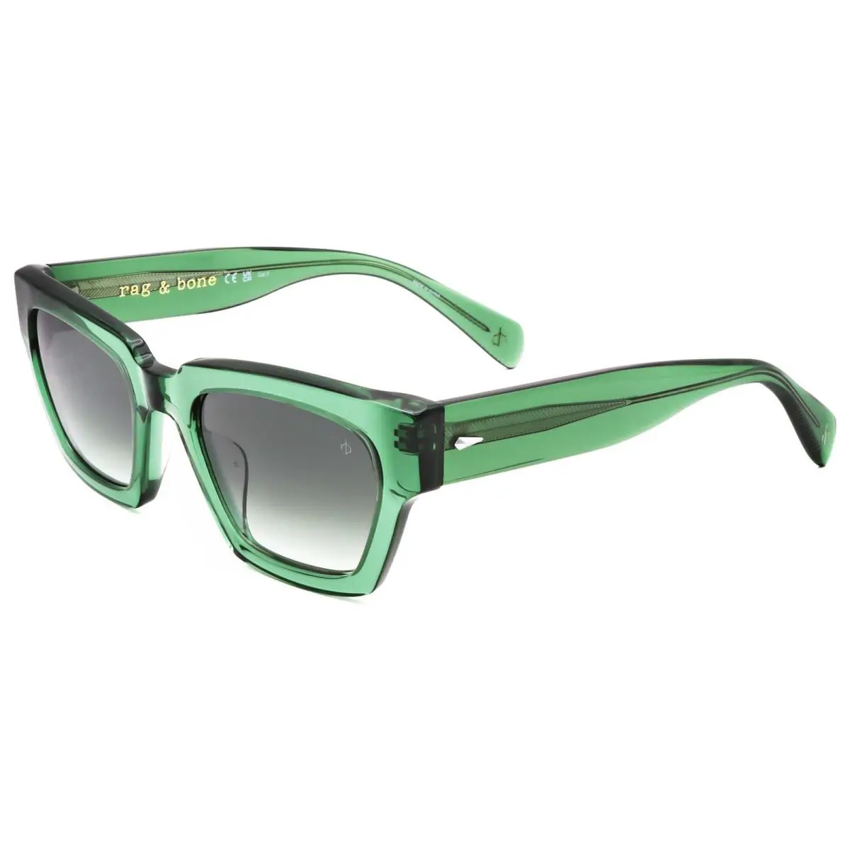 Rag Bone Women`s 51 mm Green Sunglasses RNB1090-G-S-1ED-51