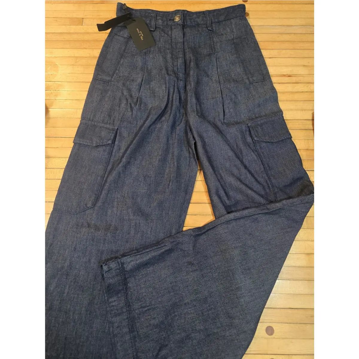 Rag Bone Featherweight Cassidy Tailored Cargo Pants Rinse Size 26 Womens