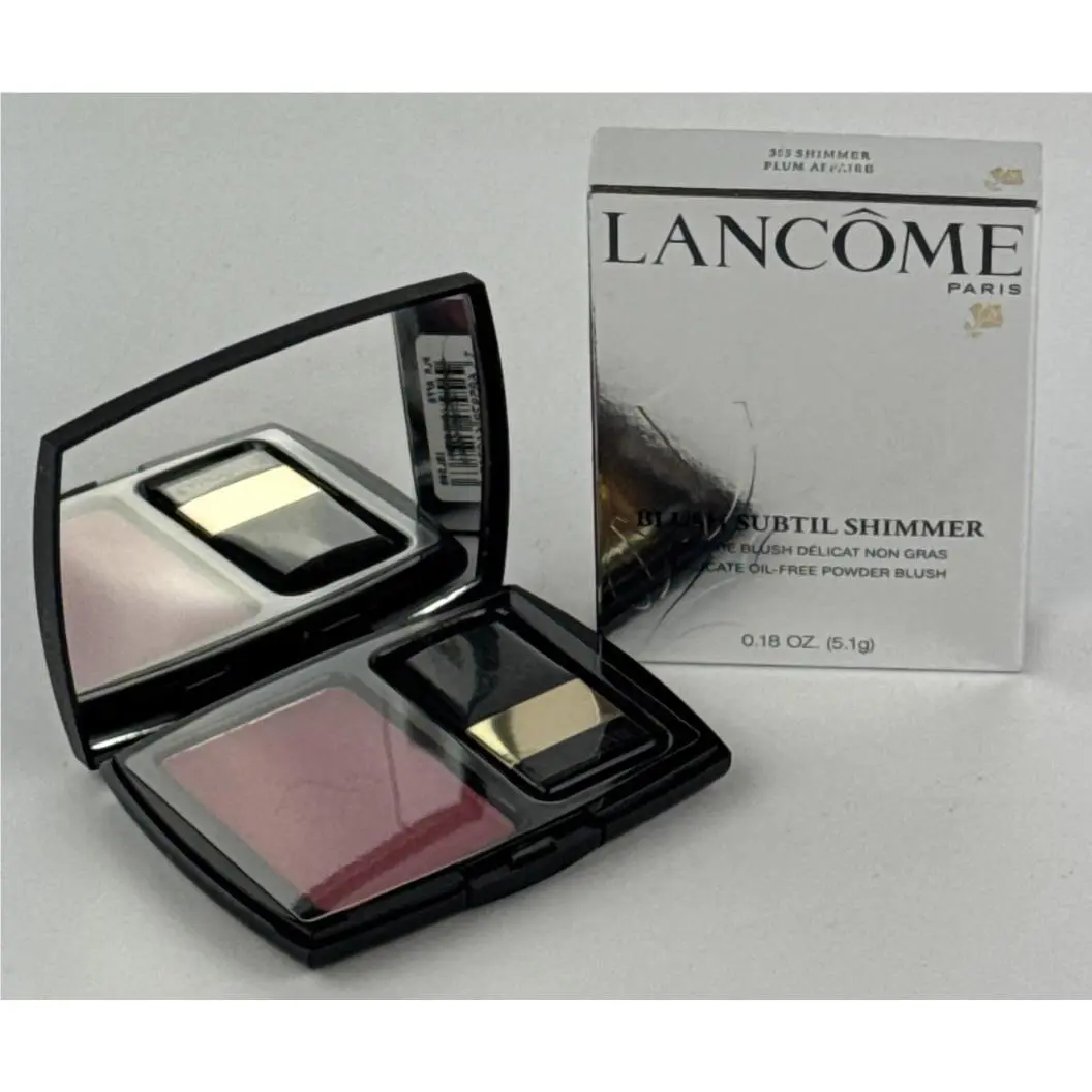 Lancome Blush Subtil Pressed Powder Blush 385 Shimmer Plum Affaire .18 oz /5.1 g
