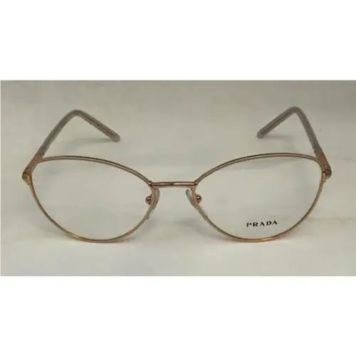 Prada VPR-62W 05R-1O1 Pink Gold Women`s Eyeglasses 55-17-140
