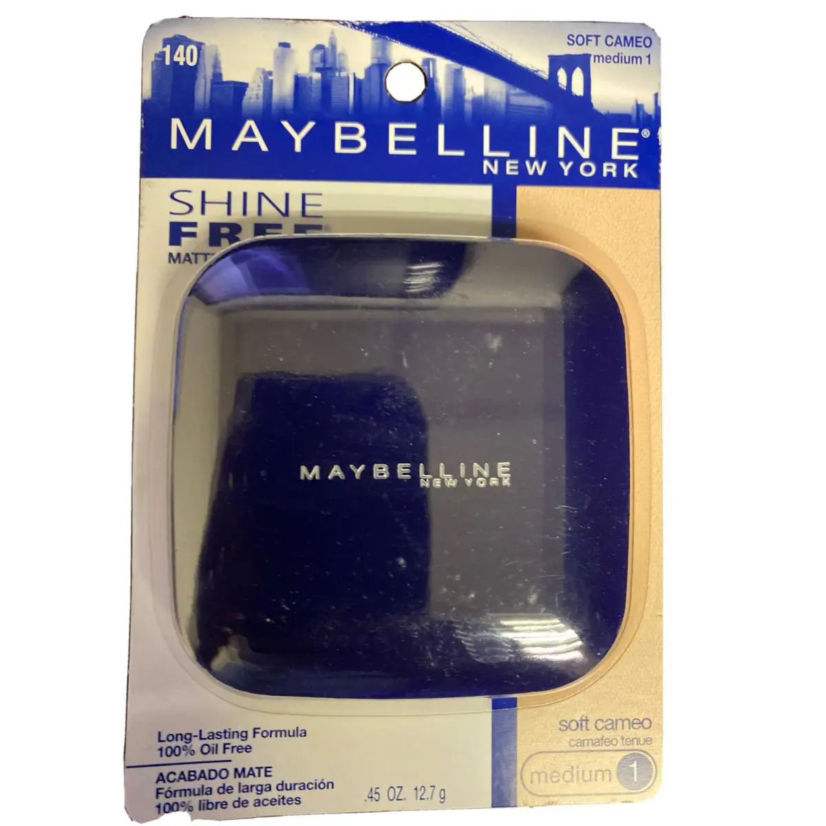 Maybelline New York Shine Free Oil Control Pressed Powder Soft Cameo Medium