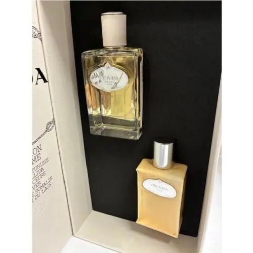 Prada Infusion D`homme 2 PC Set 3.4 OZ Edt Spray Asbalm Set