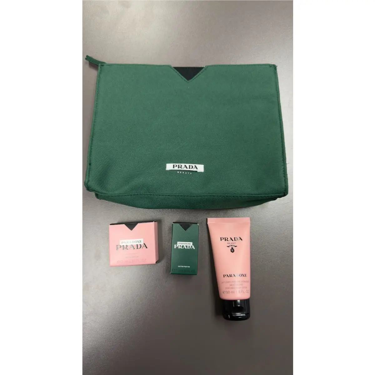 Prada Beauty Gift Set – Paradoxe Paradigme Mini Perfume + Paradoxe Body Lotion