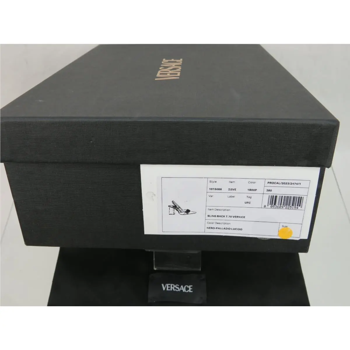 Versace shoes - 1015086 - 1015086 - Black (UPC: 8056204696077) 10