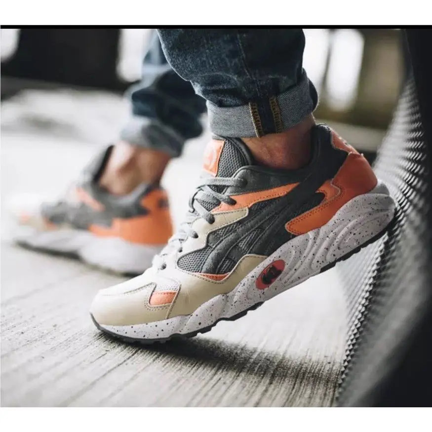 Asics shoes - Diablo - Diablo - H809L-111 - stone grey/orange 8