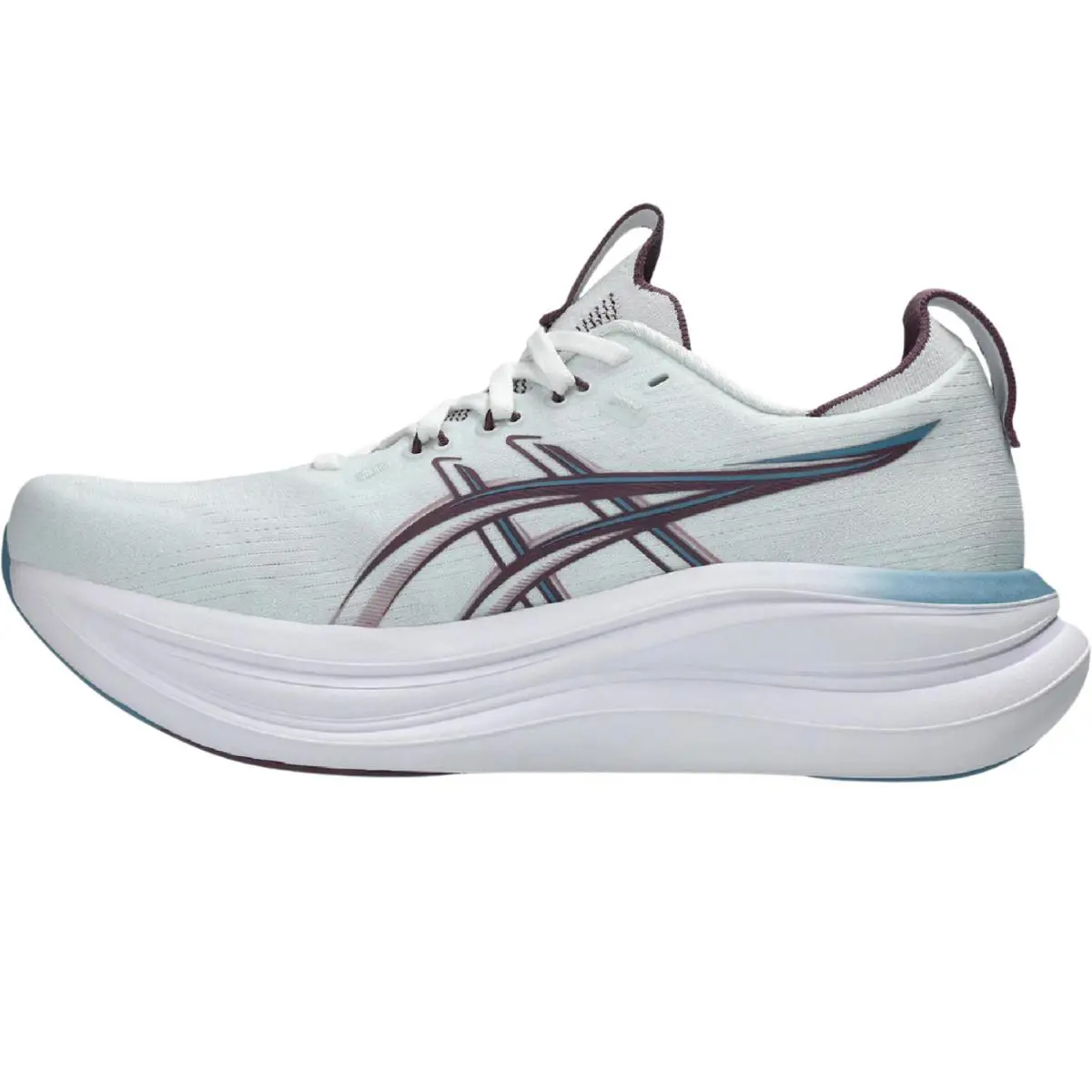 Asics shoes - Asics GEL-Nimbus 28 - Arctic Blue/Velvet Purple 5