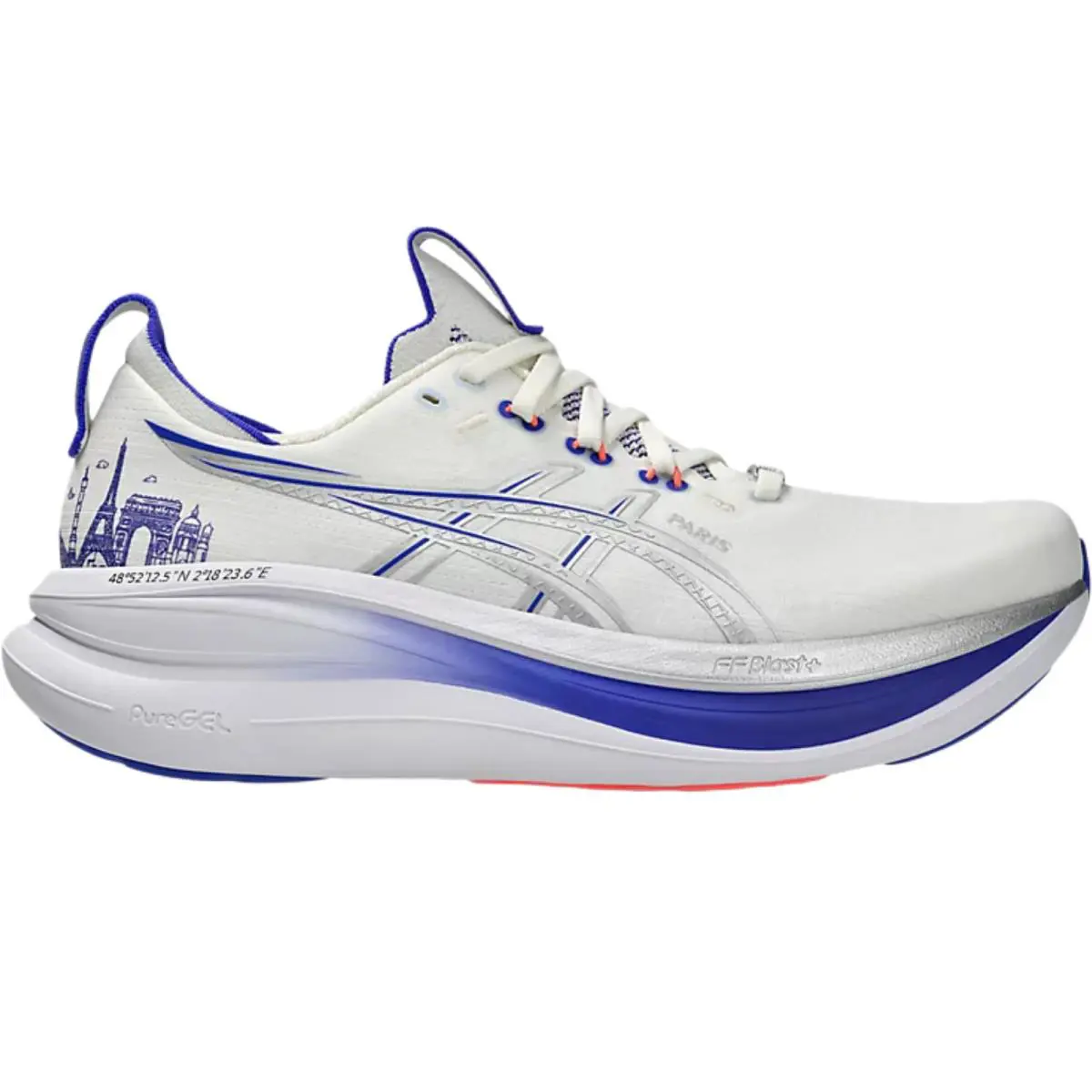 Asics shoes - Asics GEL-Nimbus 28 - Arctic Blue/Velvet Purple 29