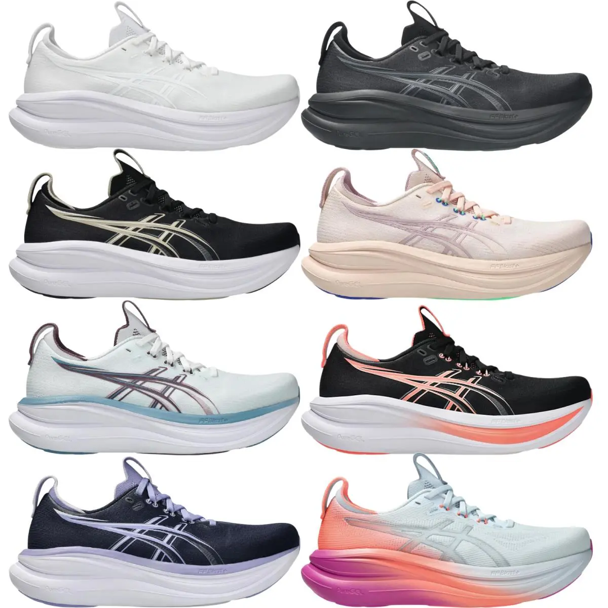 Asics shoes - Asics GEL-Nimbus 28 - Arctic Blue/Velvet Purple 59