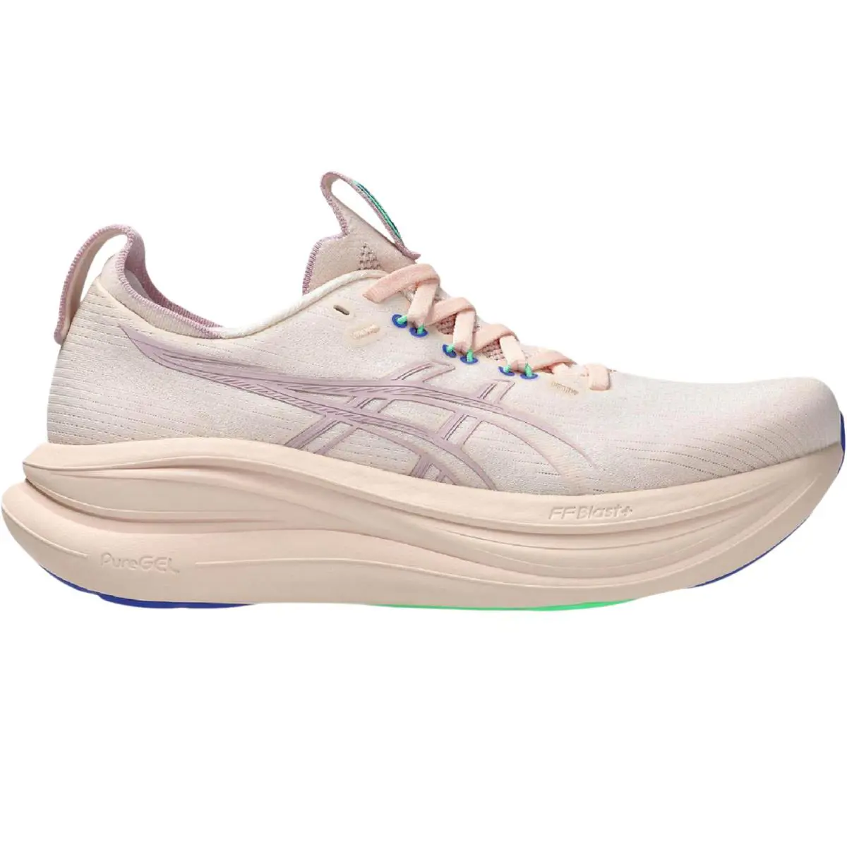Asics shoes - Asics GEL-Nimbus 28 - Arctic Blue/Velvet Purple 44