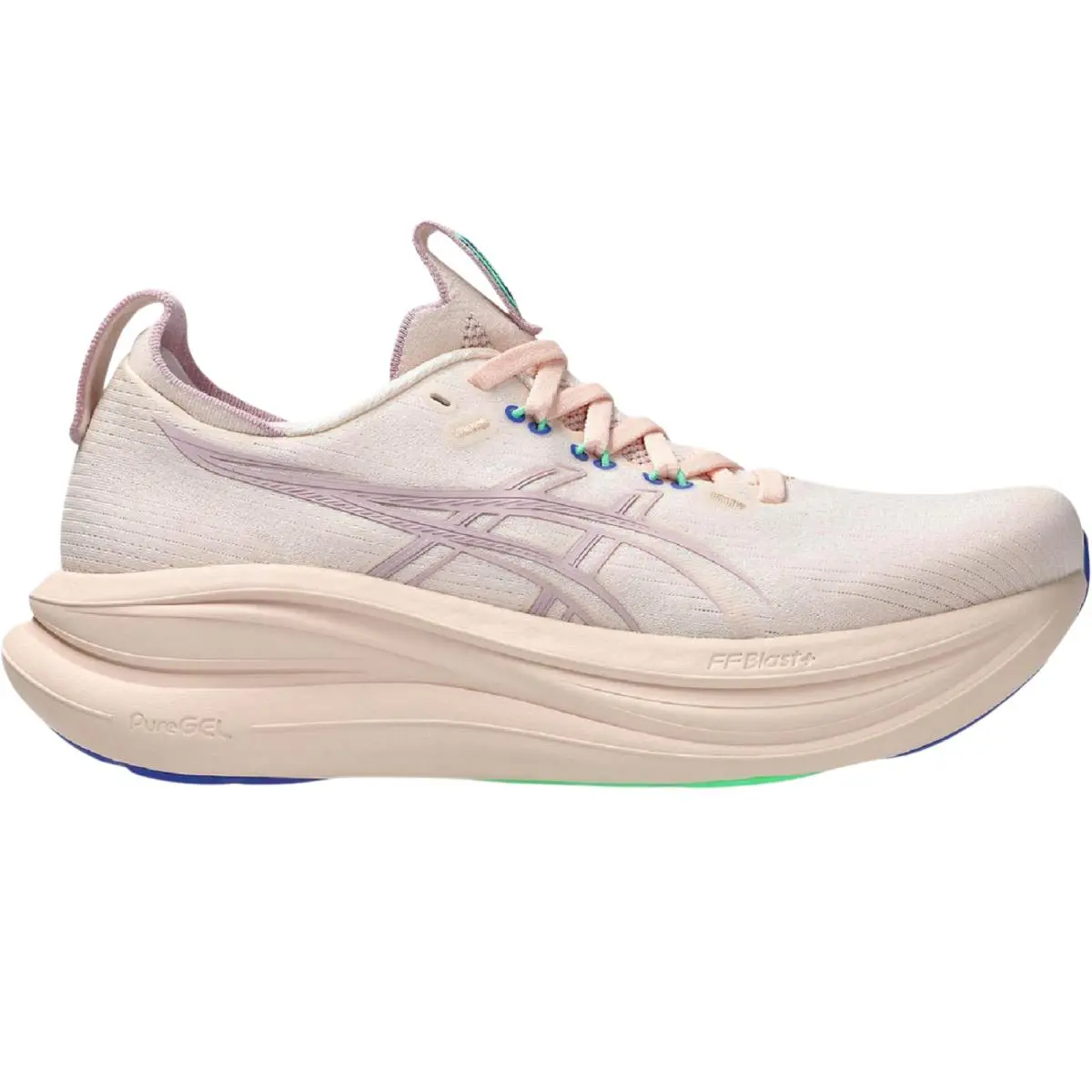Asics shoes - Asics GEL-Nimbus 28 - Arctic Blue/Velvet Purple 54