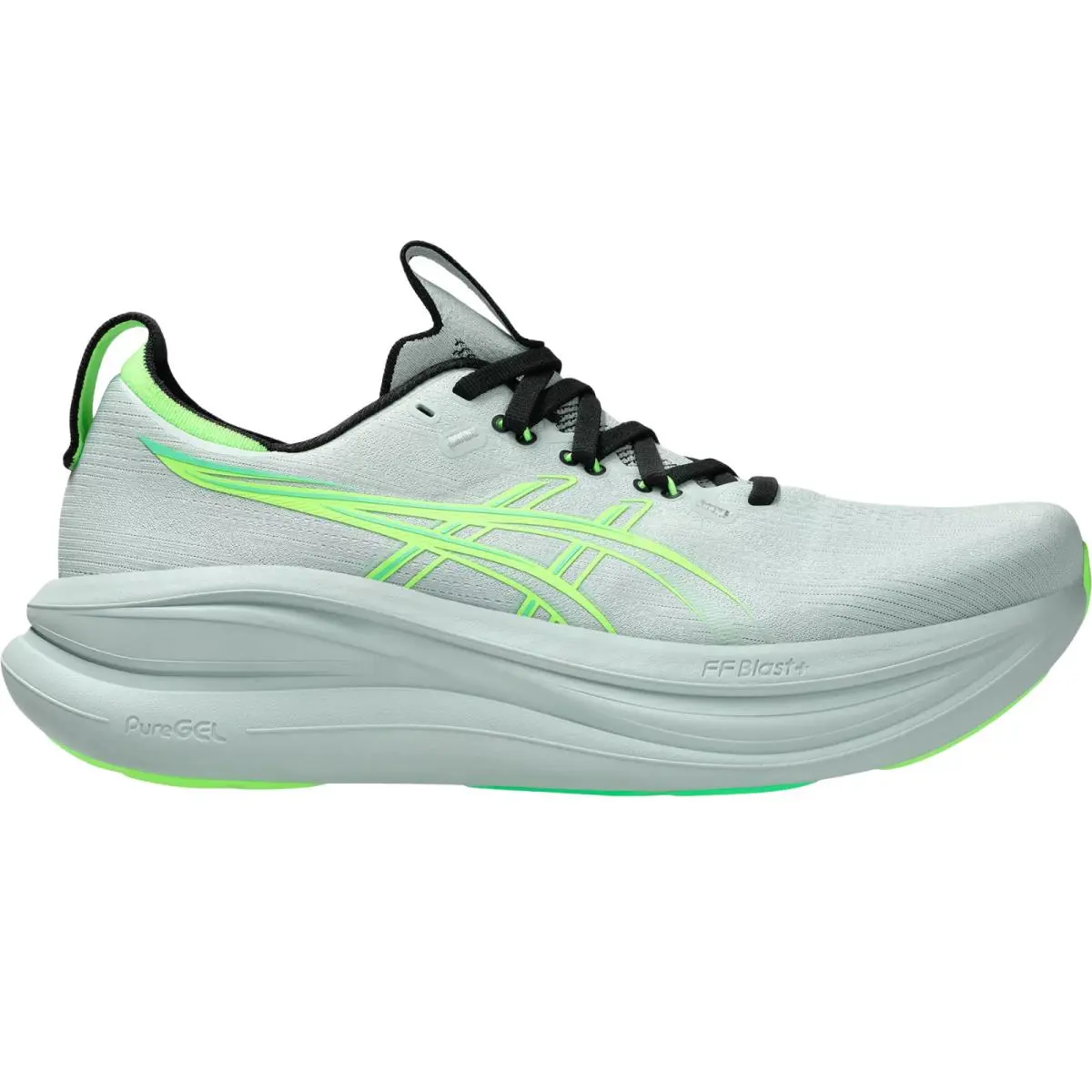 Asics shoes - Asics GEL-Nimbus 28 - Black/Feather Grey 9