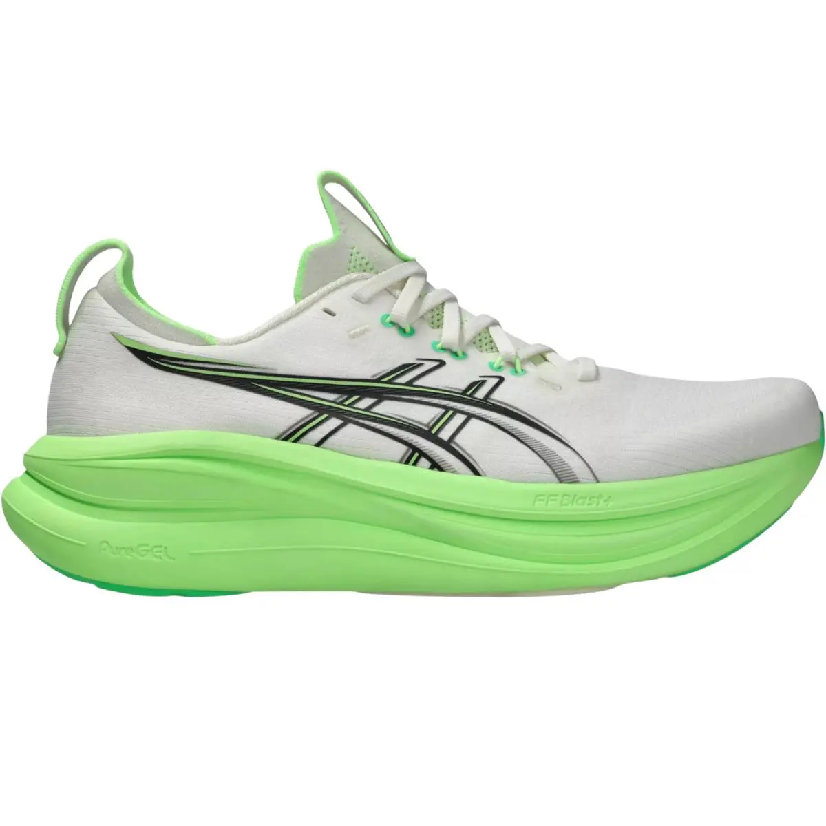 Asics shoes - Asics GEL-Nimbus 28 - Black/Feather Grey 14