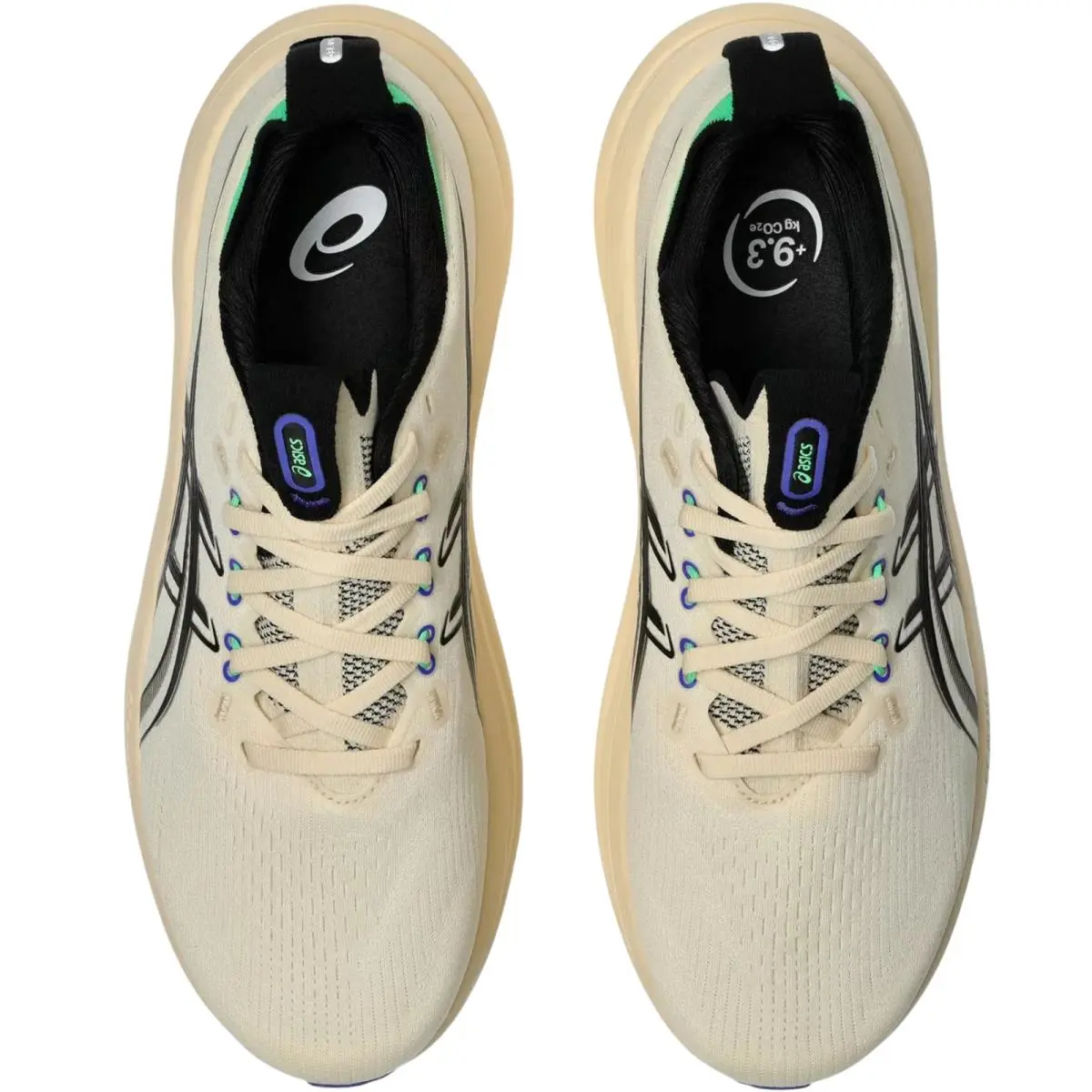 Asics shoes - Asics GEL-Nimbus 28 - Black/Feather Grey 27