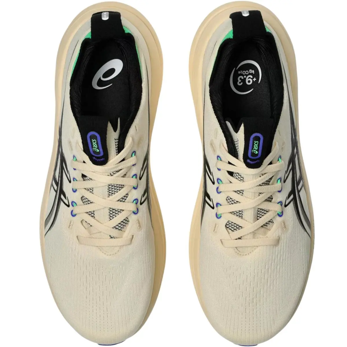 Asics shoes - Asics GEL-Nimbus 28 - Black/Cobalt Burst 42