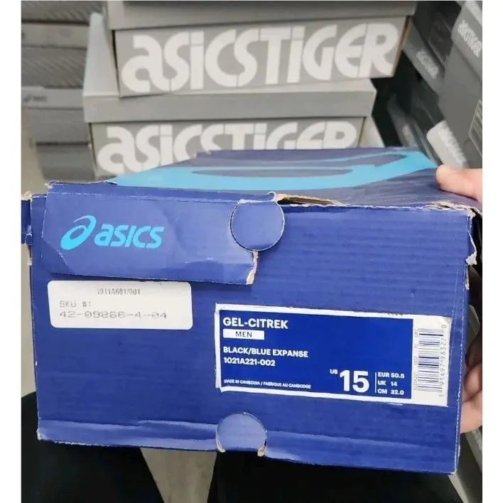 Asics shoes - ASICS GEL-Citrek - 1021A221-002 - Blue 7