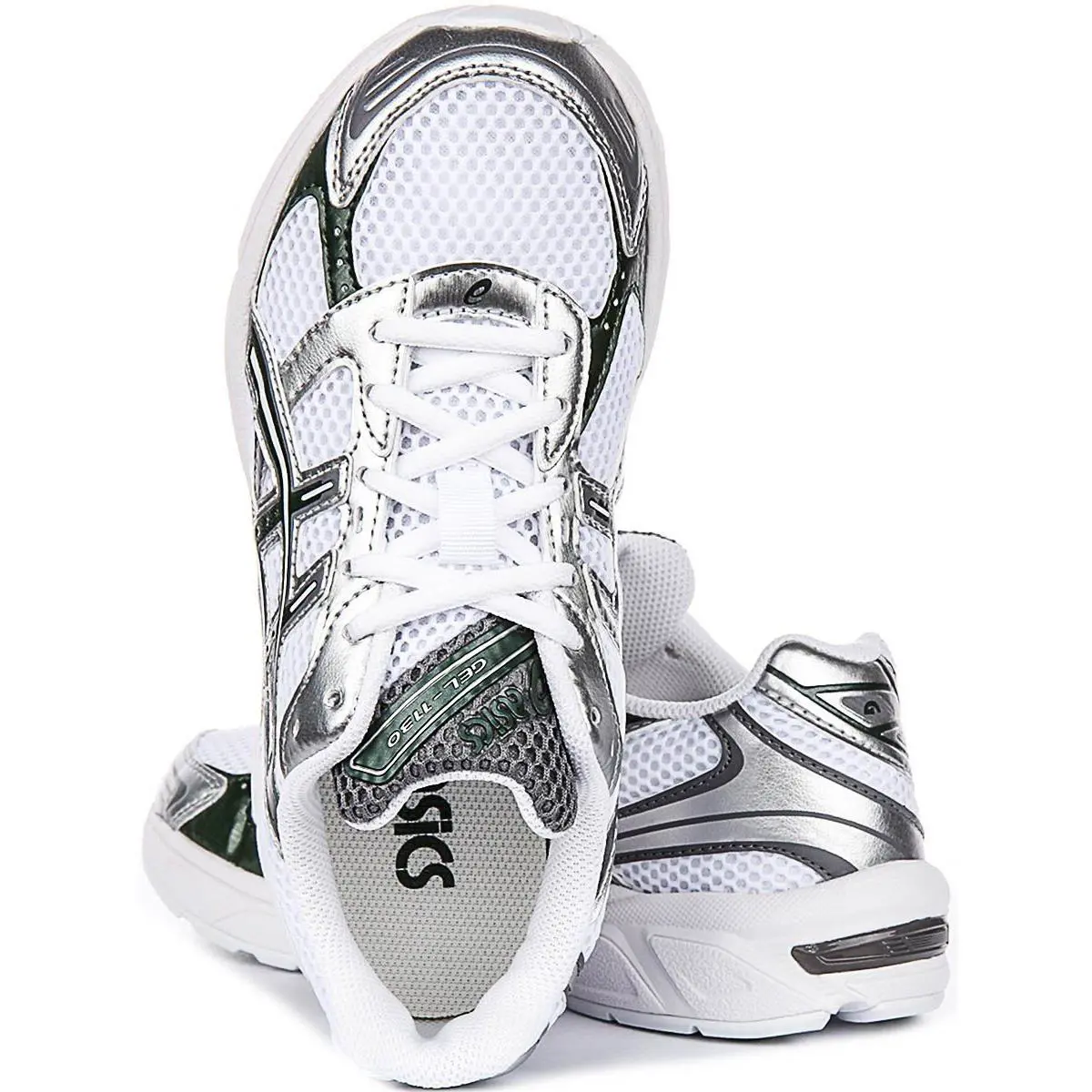 Asics shoes - White Green 2
