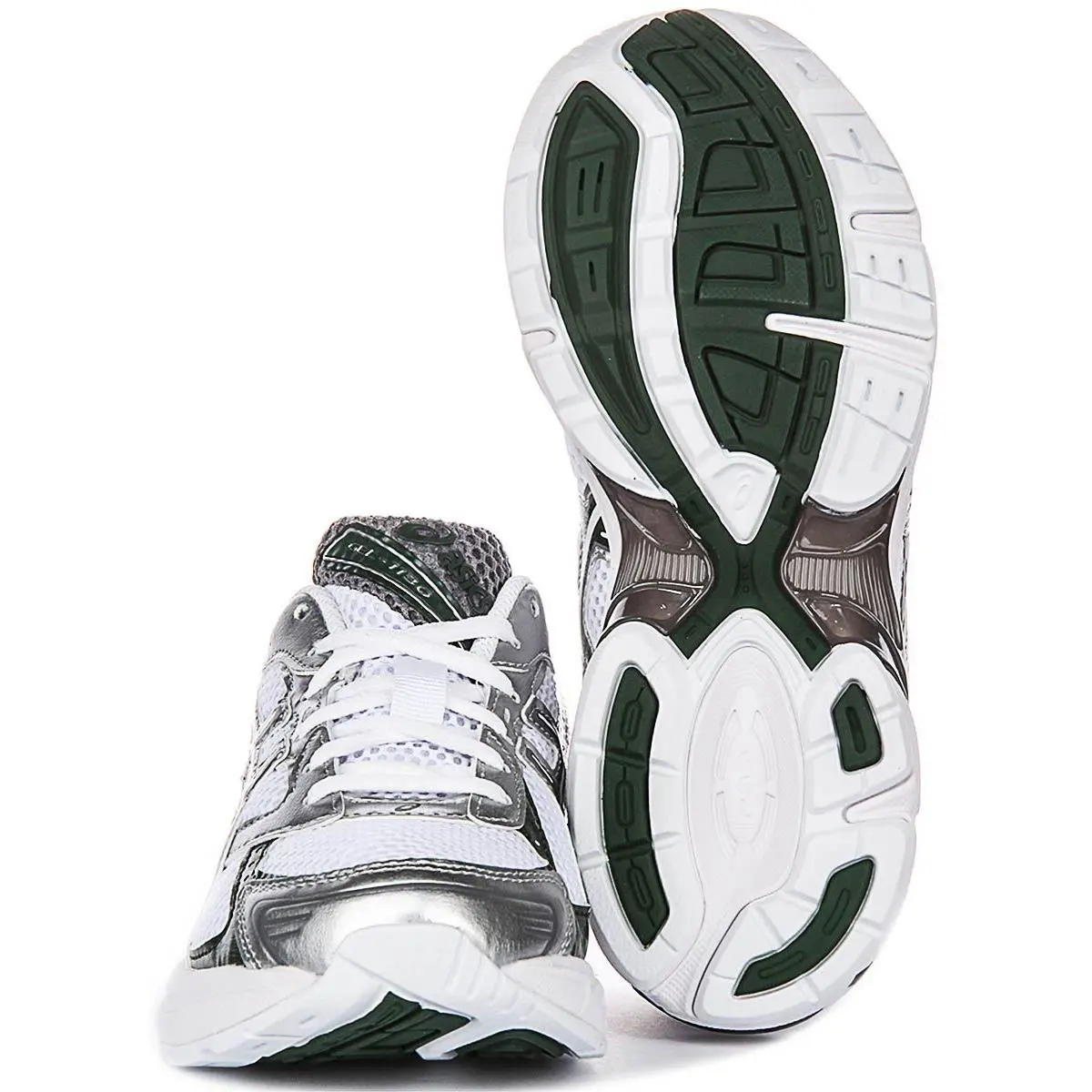 Asics shoes - White Green 3