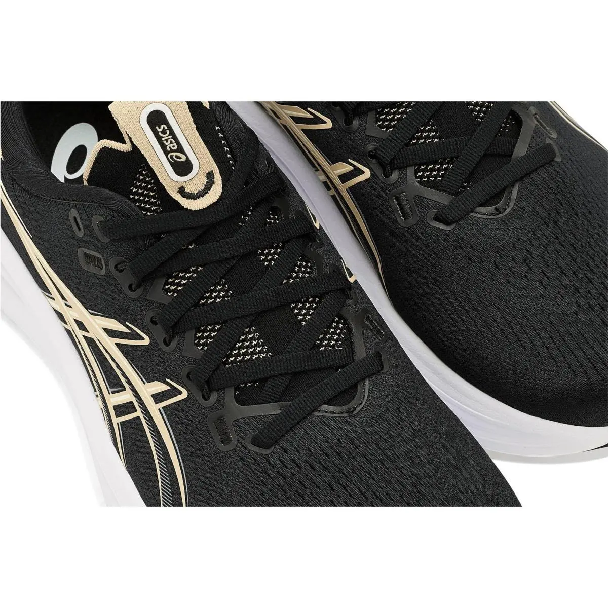 Asics Men`s Gel-nimbus 28 Running Shoes 9.5 Black/feather Grey