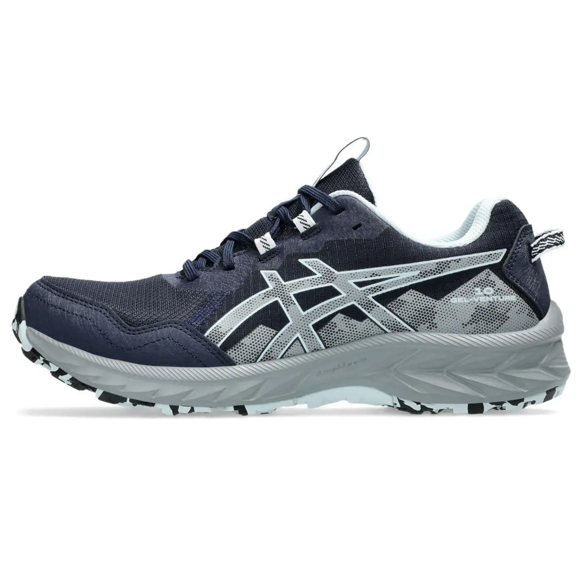 Asics Women`s Gel-venture 10 Running Shoes 7.5 Midnight/gravel