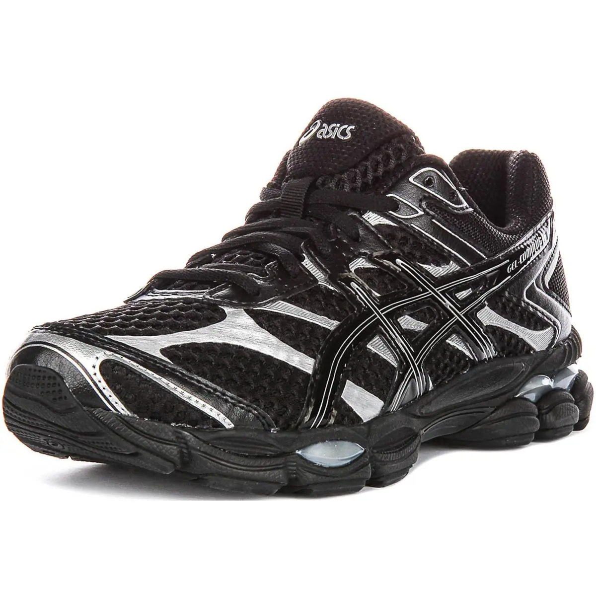 Asics shoes - Black Silver 10