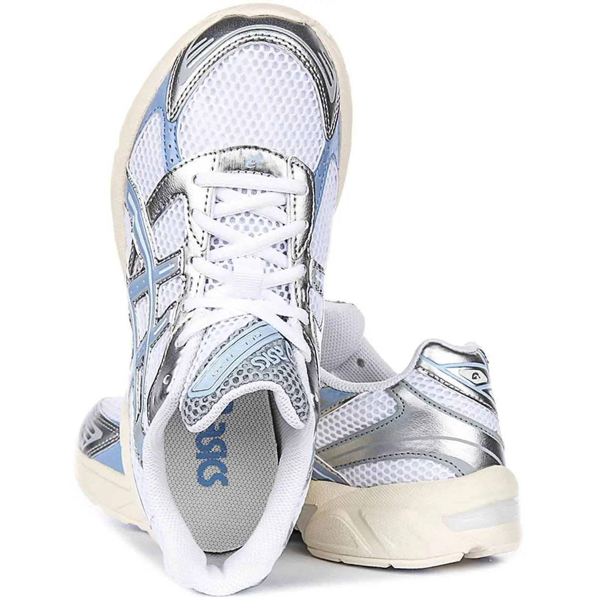 Asics shoes - White Blue 2
