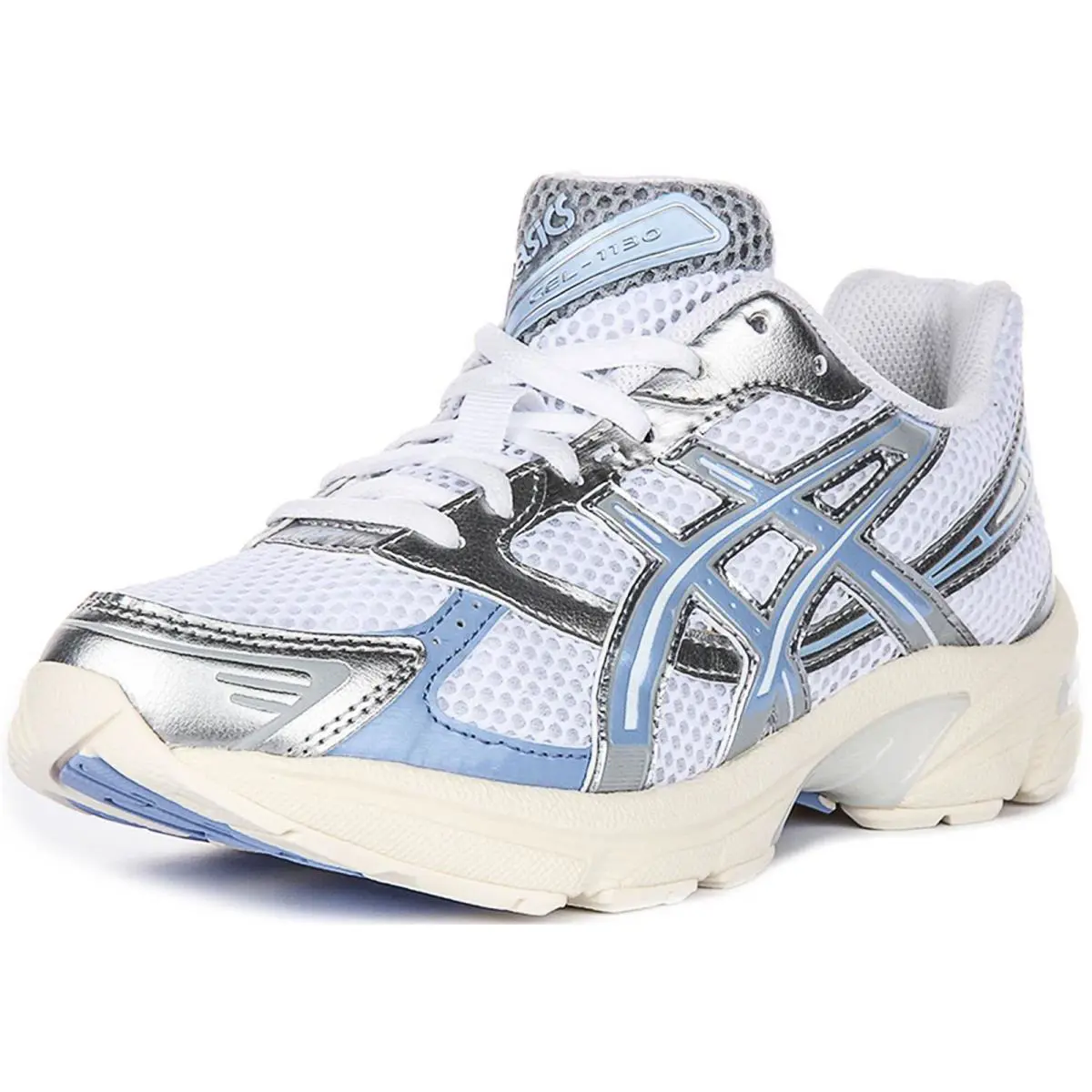 Asics shoes - White Blue 4