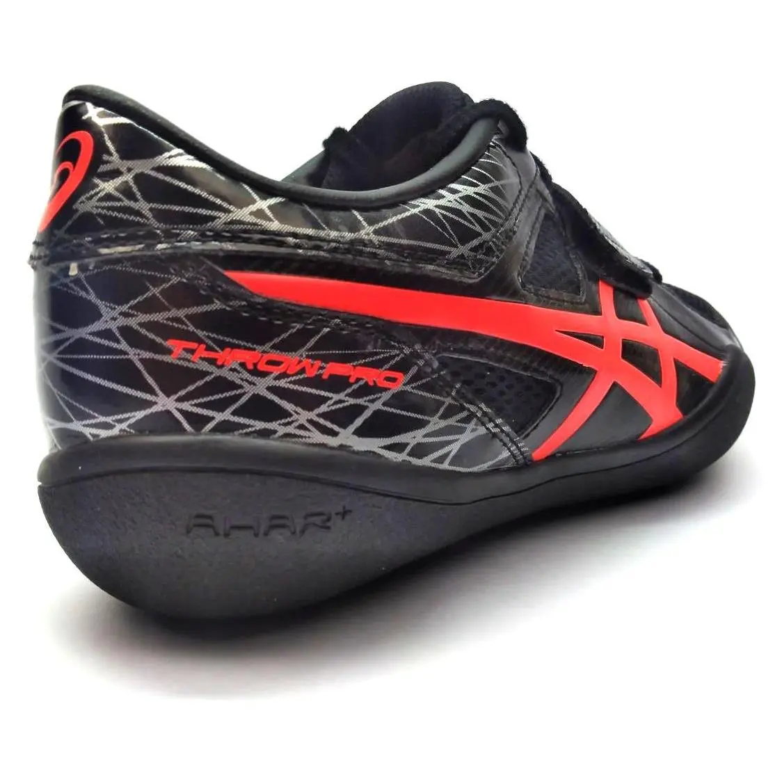 Asics shoes - Black/Flash Coral 2