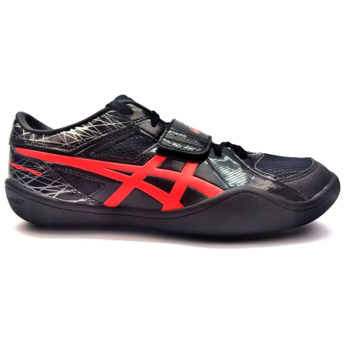 Asics shoes - Black/Flash Coral 4