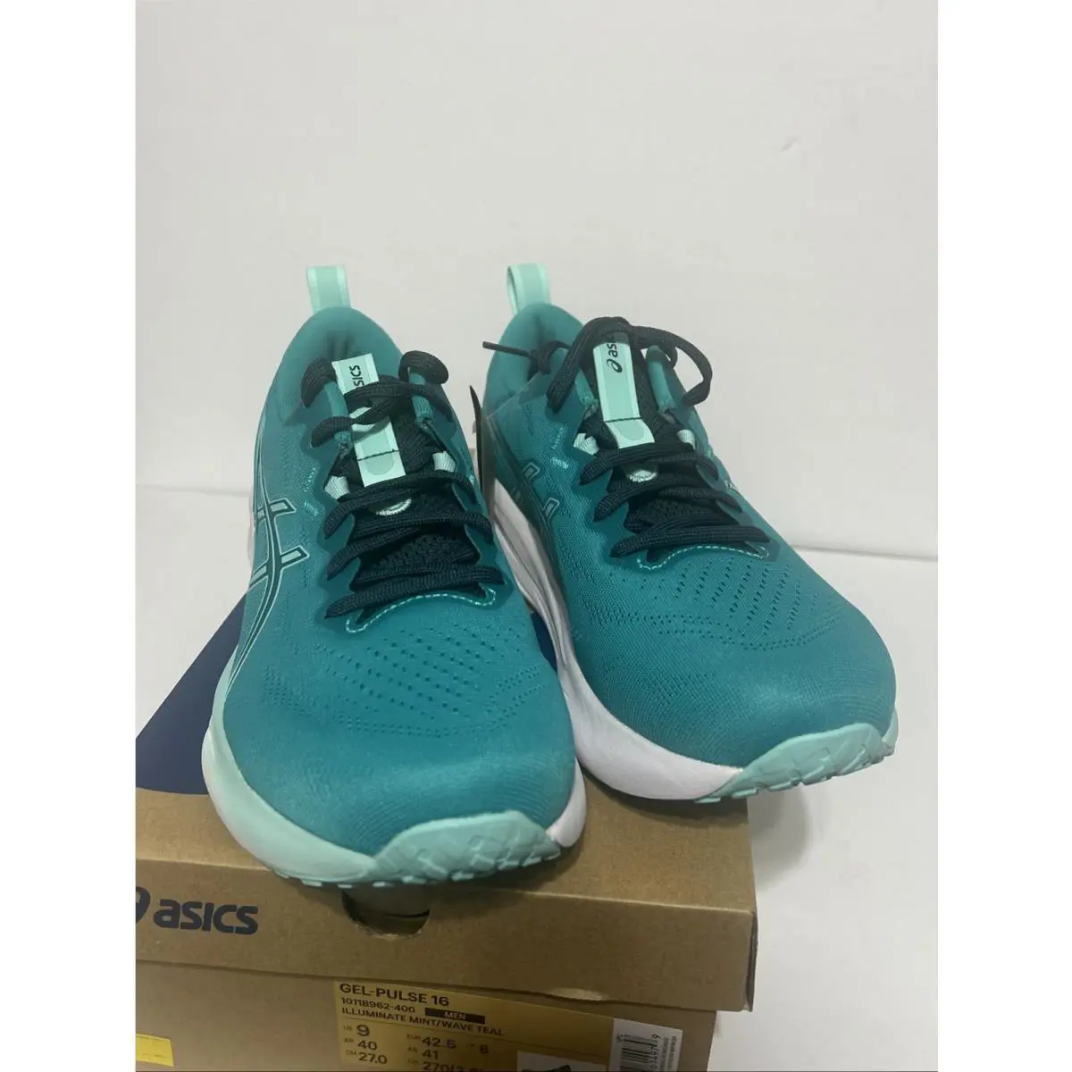 Asics shoes - Gel-Pulse 16 - 1011B962-400 - Mint and Teal 3
