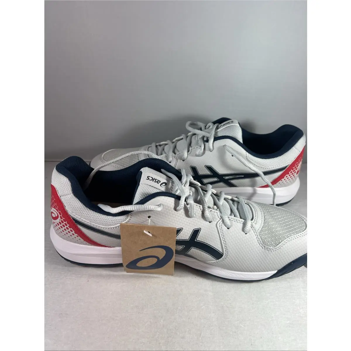 Asics shoes - ASICS Gel Dedicate 8 Pickleball Shoes - 1041A409-020 - Gray 1