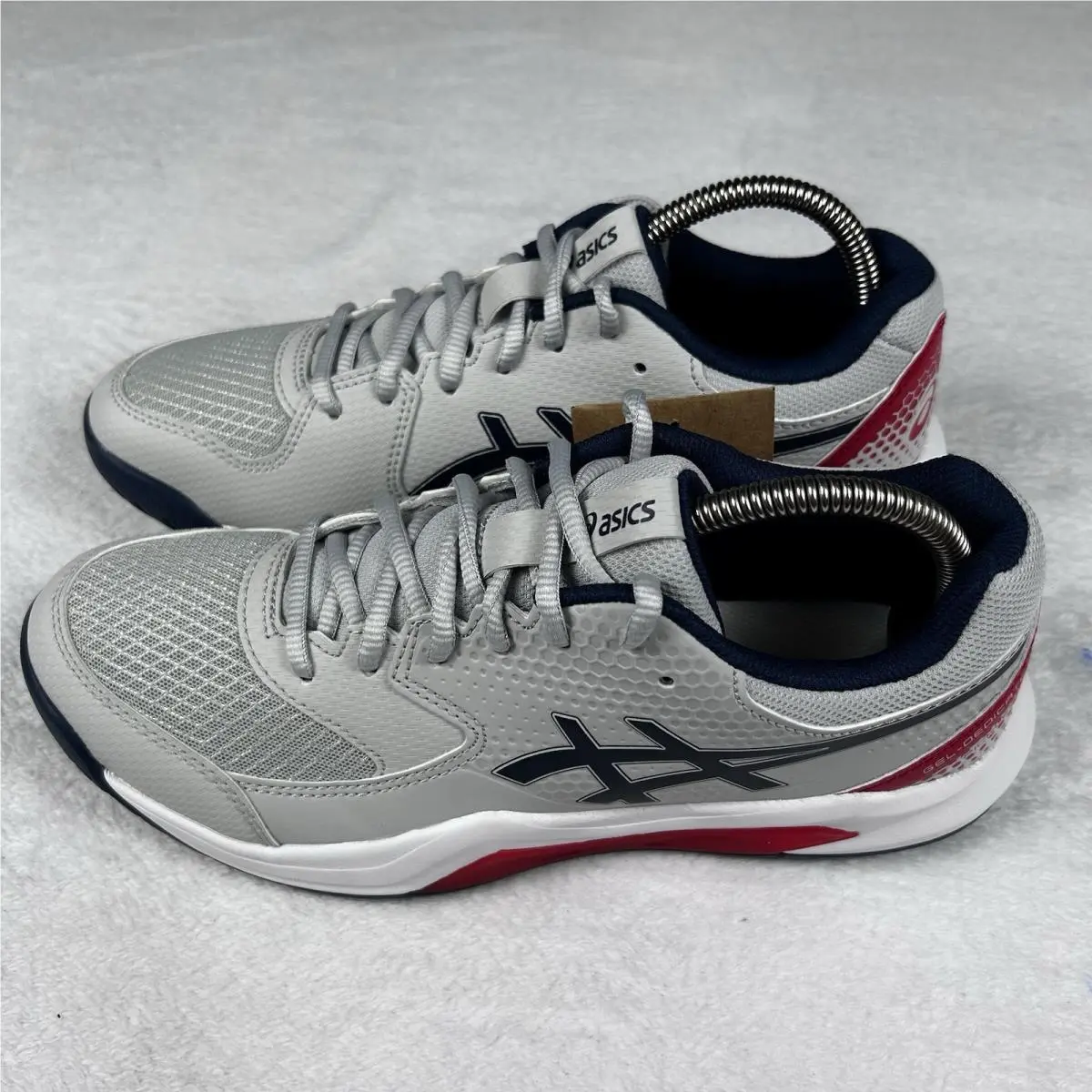 Asics shoes - ASICS Gel Dedicate 8 Pickleball Shoes - 1041A409-020 - Gray (UPC: 0197298445825) 0