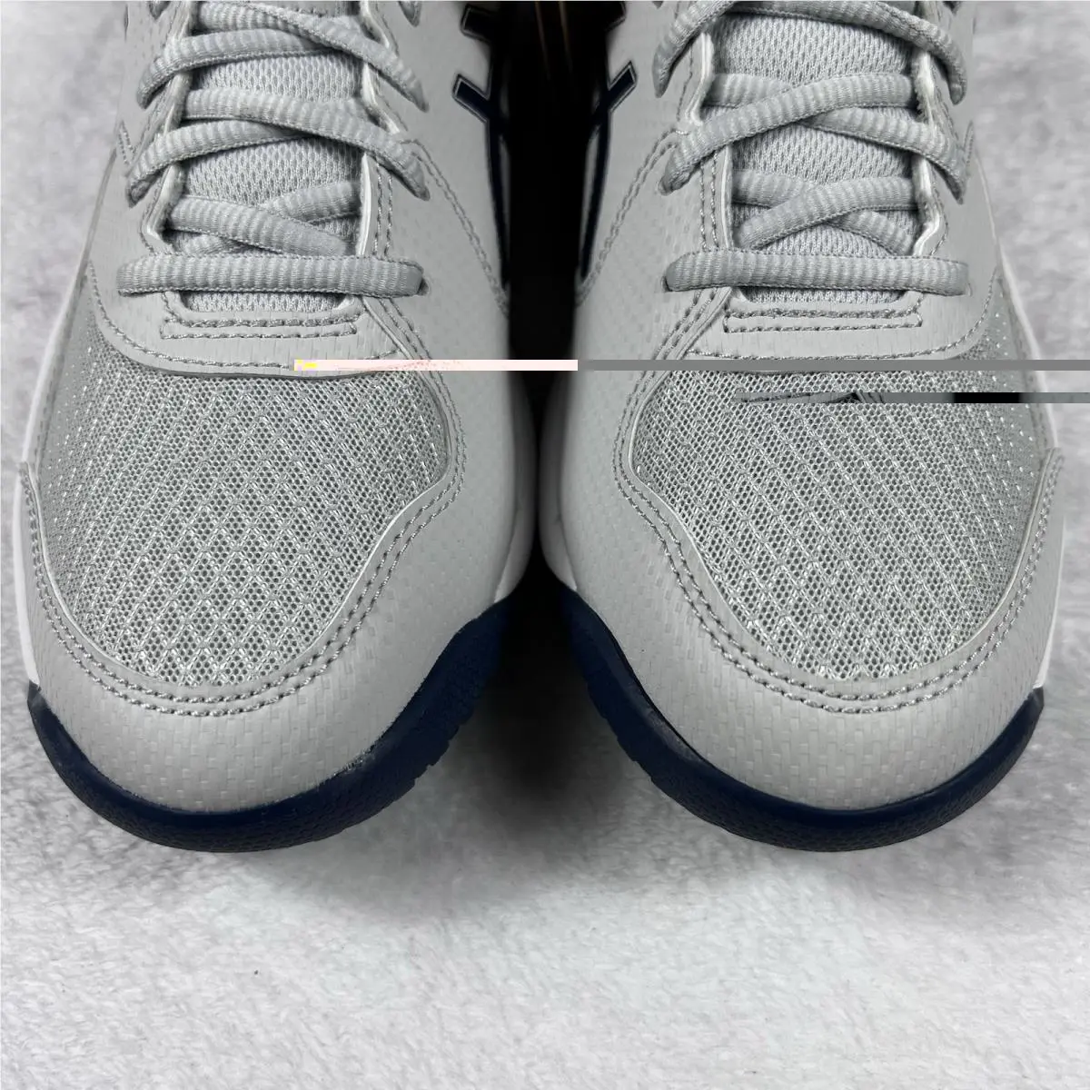 Asics shoes - ASICS Gel Dedicate 8 Pickleball Shoes - 1041A409-020 - Gray (UPC: 0197298445825) 4