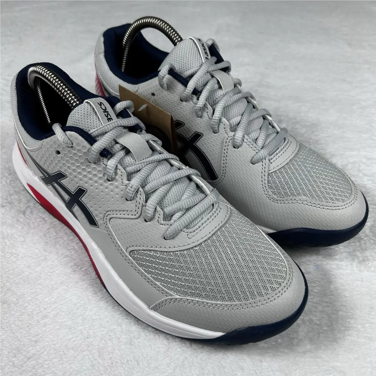 Asics shoes - ASICS Gel Dedicate 8 Pickleball Shoes - 1041A409-020 - Gray (UPC: 0197298445825) 6