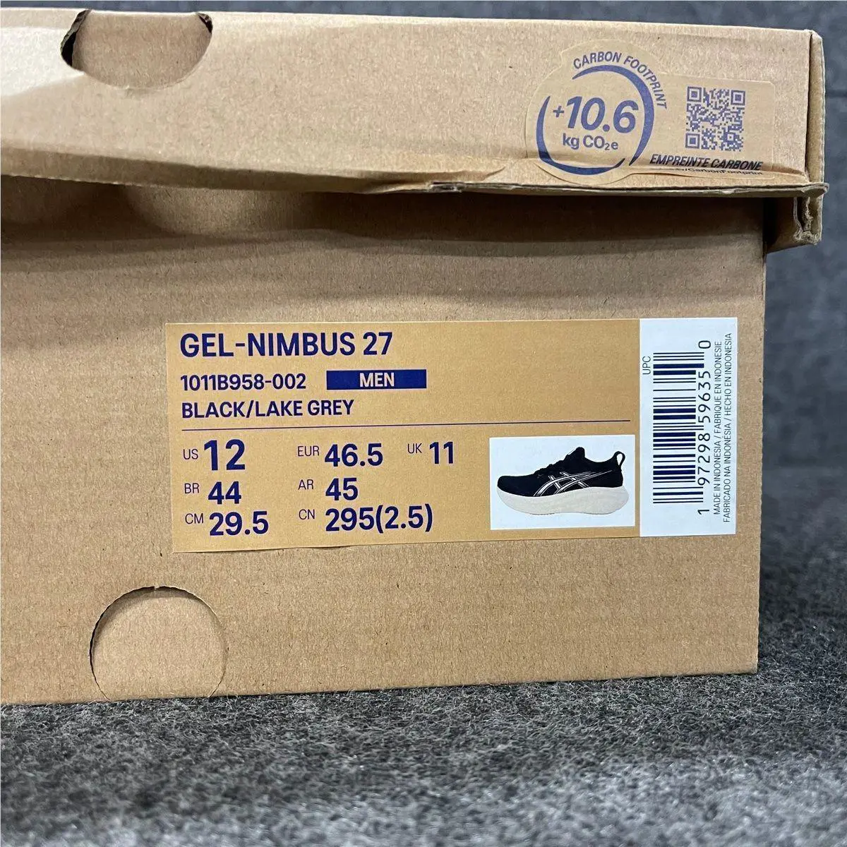 Asics shoes - VS185611 - vs-185611 - Black (UPC: 197298596350) 5