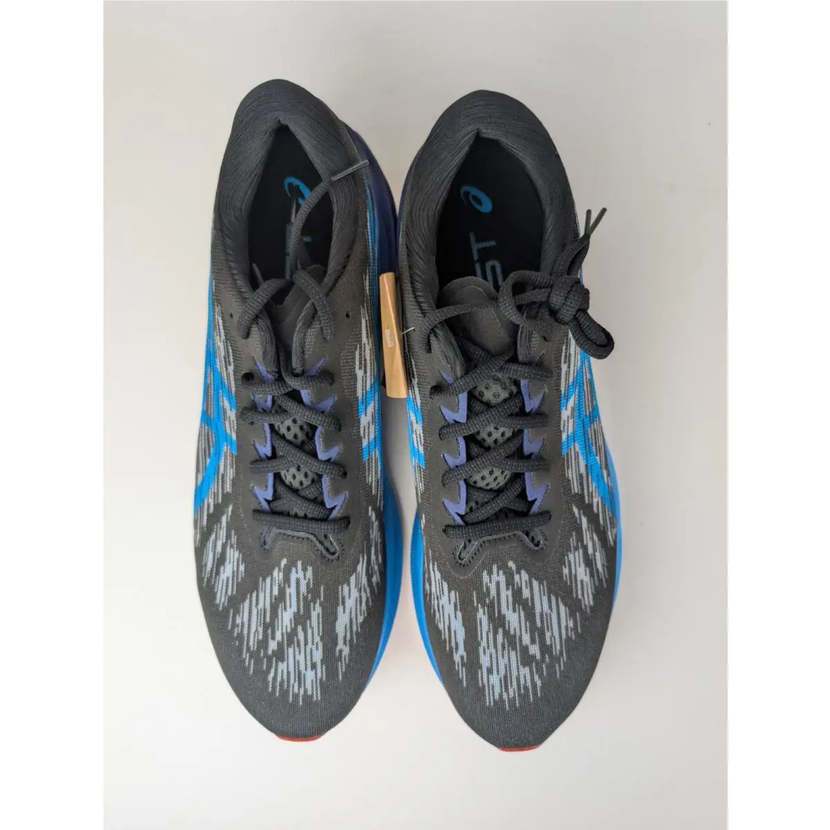 Asics shoes - ASICS Novablast - Novablast - 1011B458-004 - Black/Island Blue (UPC: 196074589166) 2