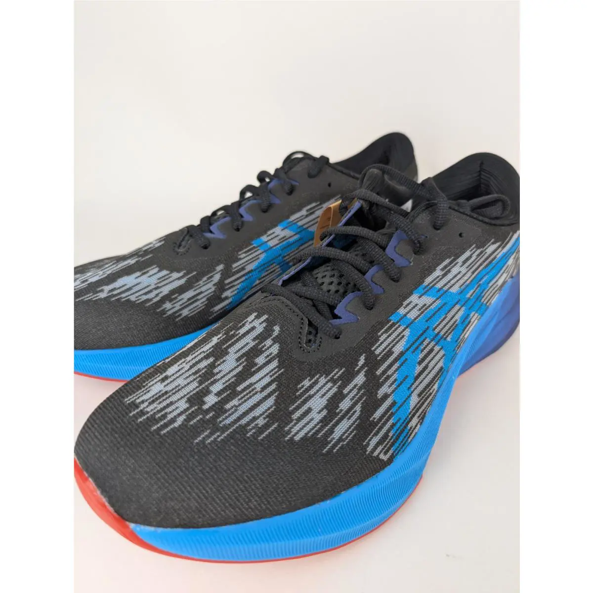 Asics shoes - ASICS Novablast - Novablast - 1011B458-004 - Black/Island Blue (UPC: 196074589166) 6
