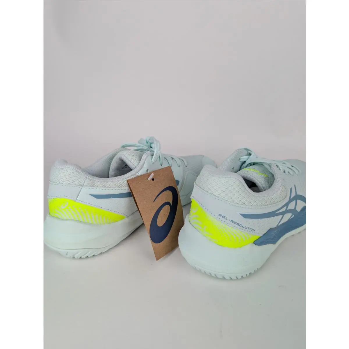 Asics shoes - ASICS Gel Resolution 9 GS - 1044A067-402 - Soothing Sea/Gris Blue (UPC: 196074865987) 8