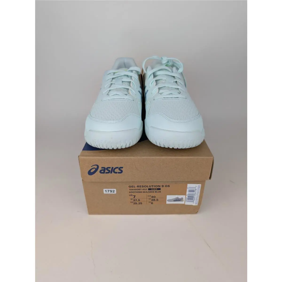Asics shoes - ASICS Gel Resolution 9 GS - 1044A067-402 - Soothing Sea/Gris Blue (UPC: 196074865987) 0
